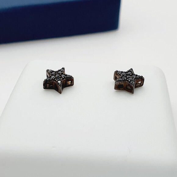 "925 Sterling Silver Plated Earrings, INUS1BR051 - Picture 6 of 11